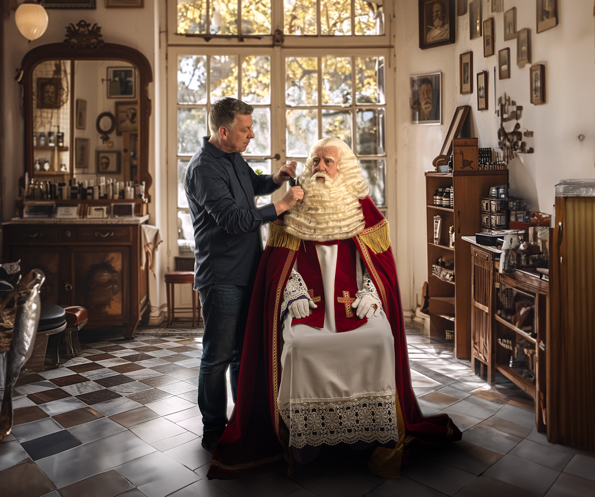 Sinterklaas bij Mark Aaij Sinterklaaskrullen